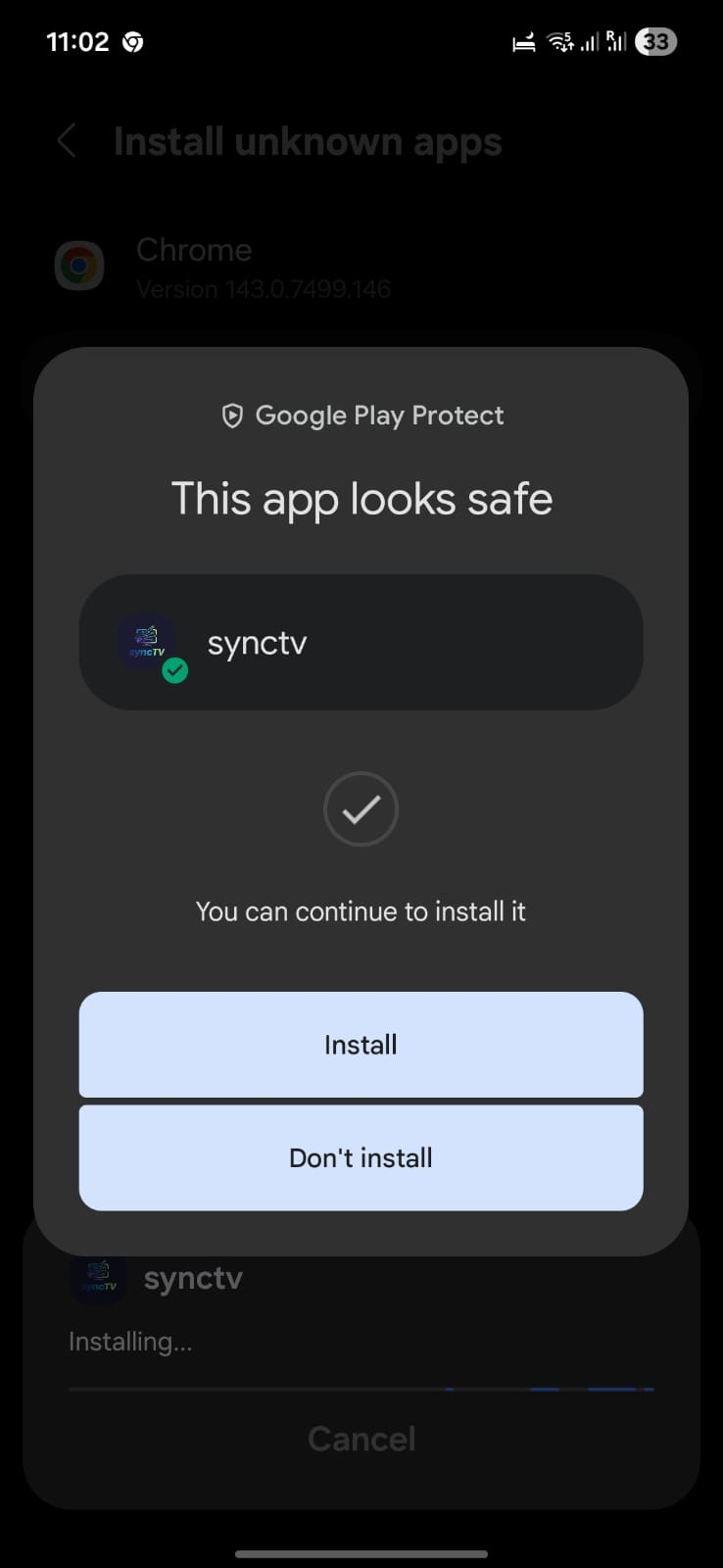 Google Play Protect - Safe Installation